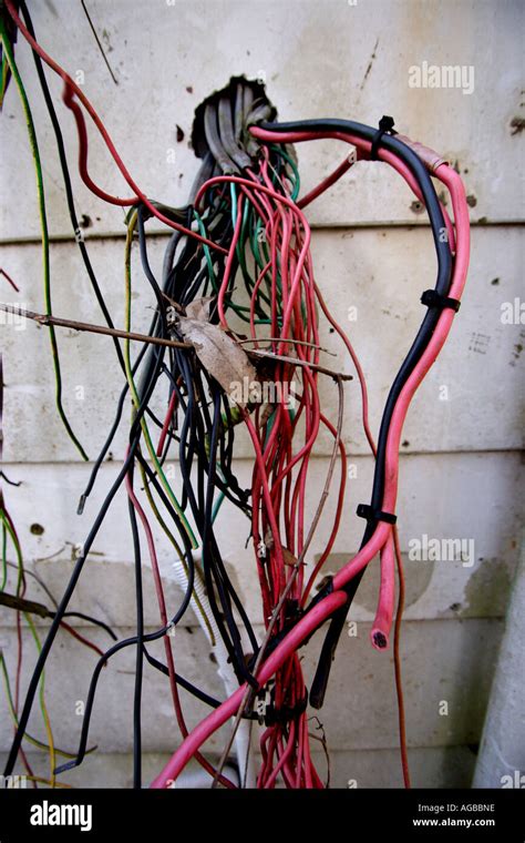 exposed electrical wiring